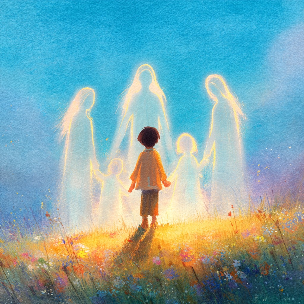 u5452632183_A_young_child_gently_holding_hands_with_luminous__f1de1fe3-b517-4576-9f81-6c7a5e5f75ba_3